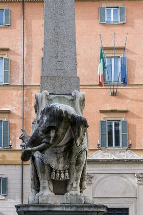 L'éléphant de la piazza della Minerva