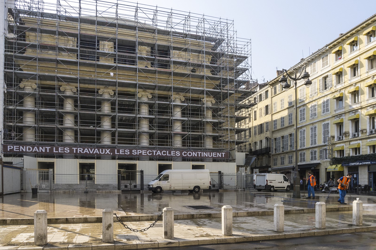 Rénovation de l'Opéra municipal
