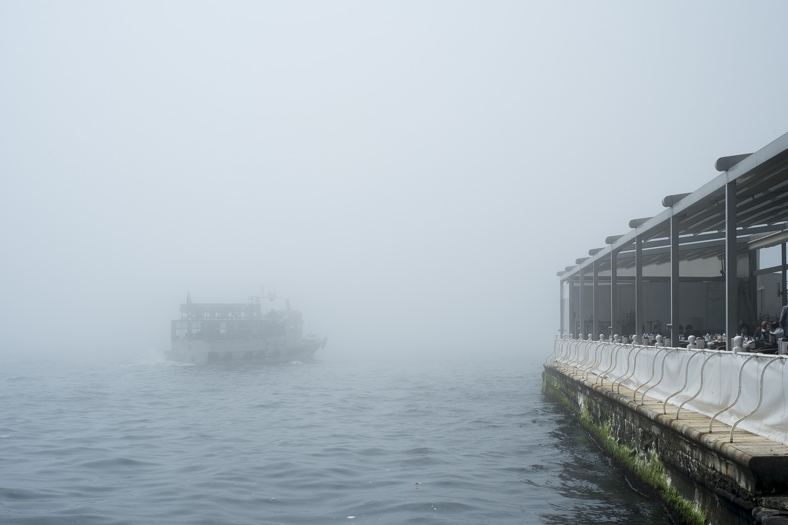 Brume sur le Bosphore