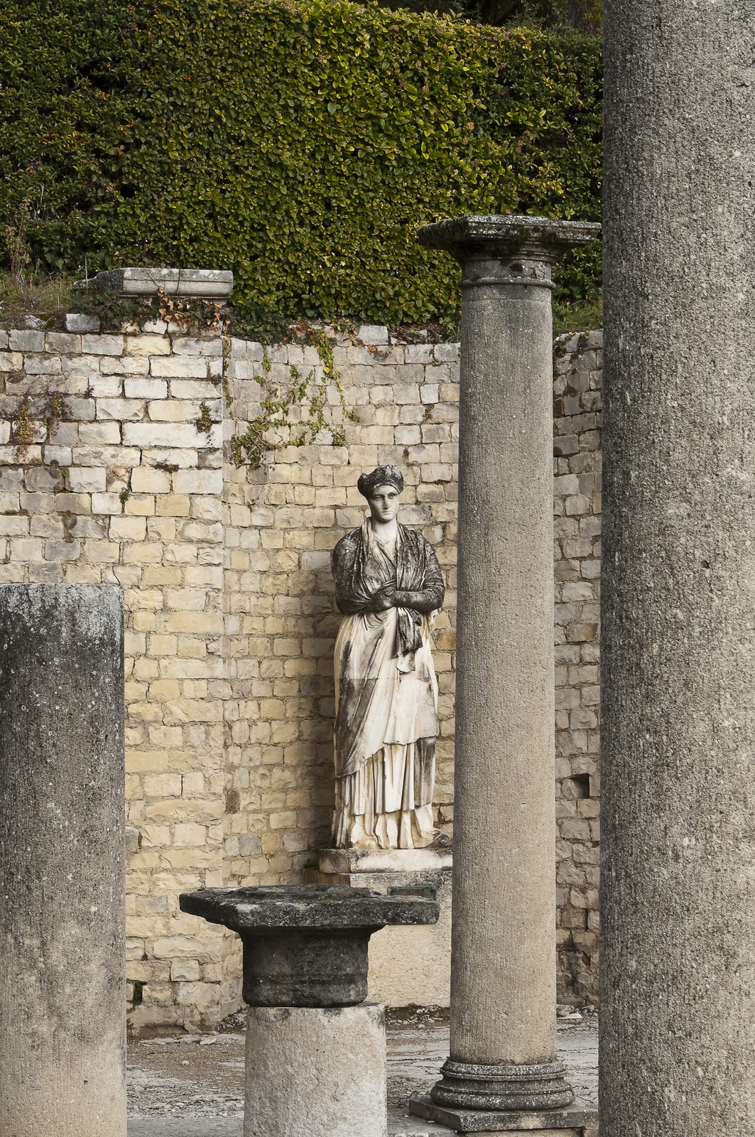 Vaison-la-Romaine, foulles romaines