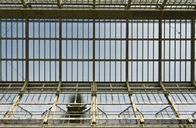 Verrière d'une serre