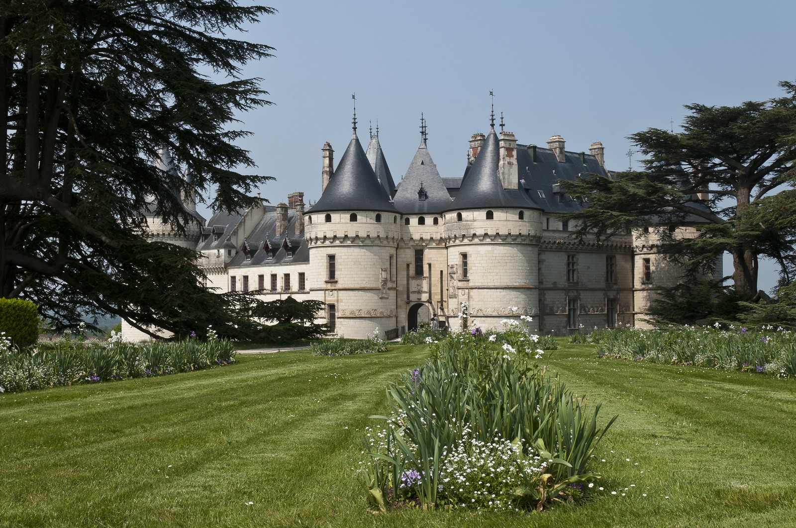 Vue du château de Chaumont