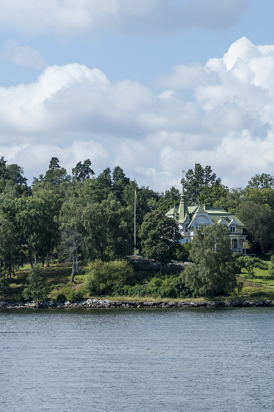 Manoir dans l'archipel