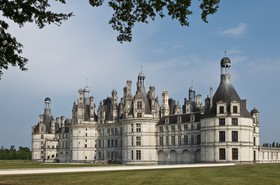 Château de Chambord, façade Nord-Ouest