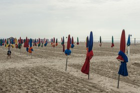 La plage de Deauviile