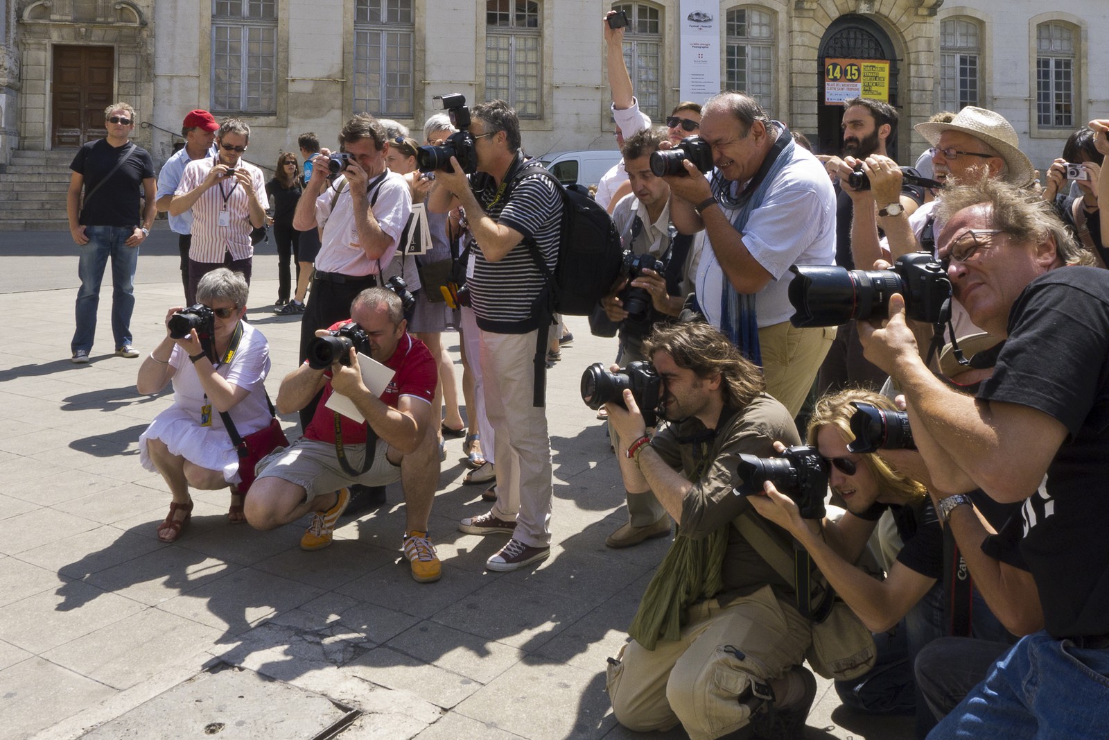 Manifestation à Arles