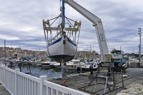 Treuillage de voilier