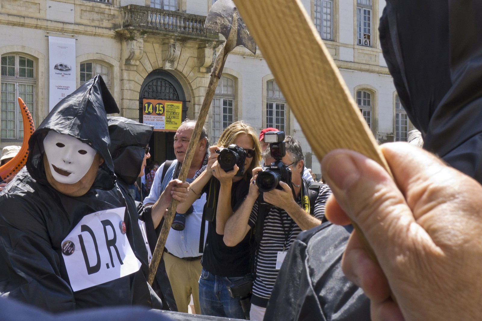 Manifestation à Arles