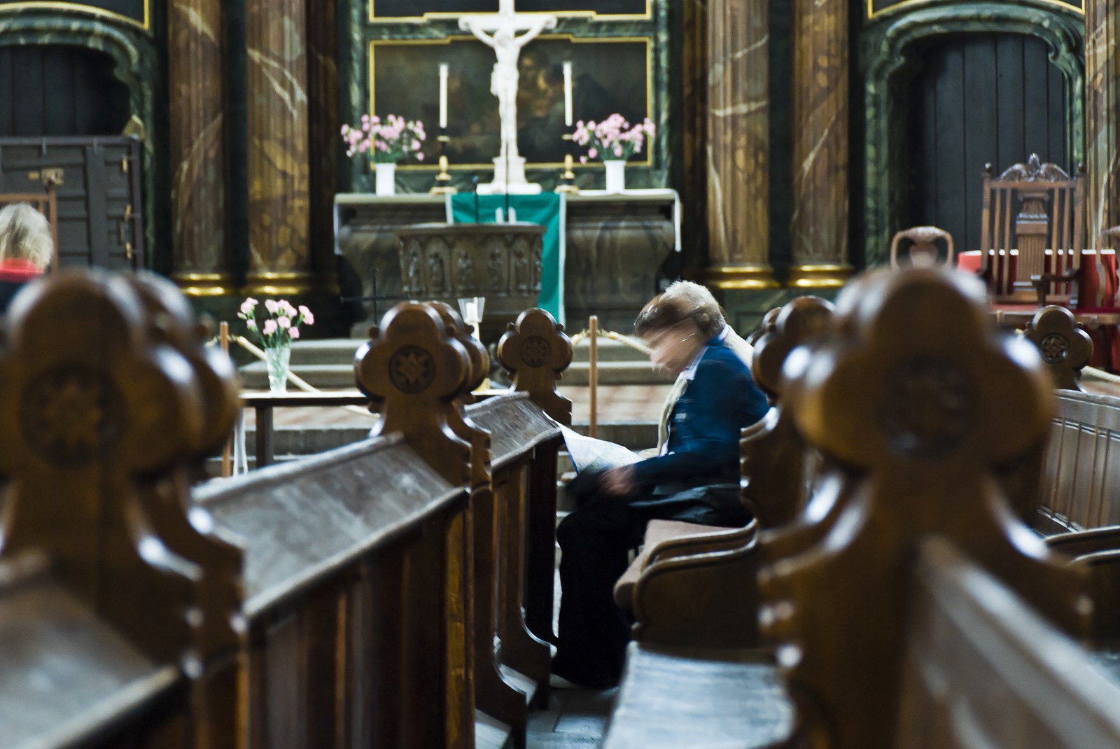 Intérieur de l'église Sainte-Marie