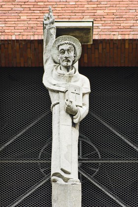 Saint-Bernard bénissant