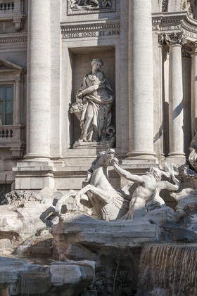 La fontaine de Trevi