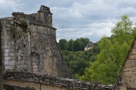 Toits à Beynac