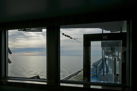 Depuis la passerelle