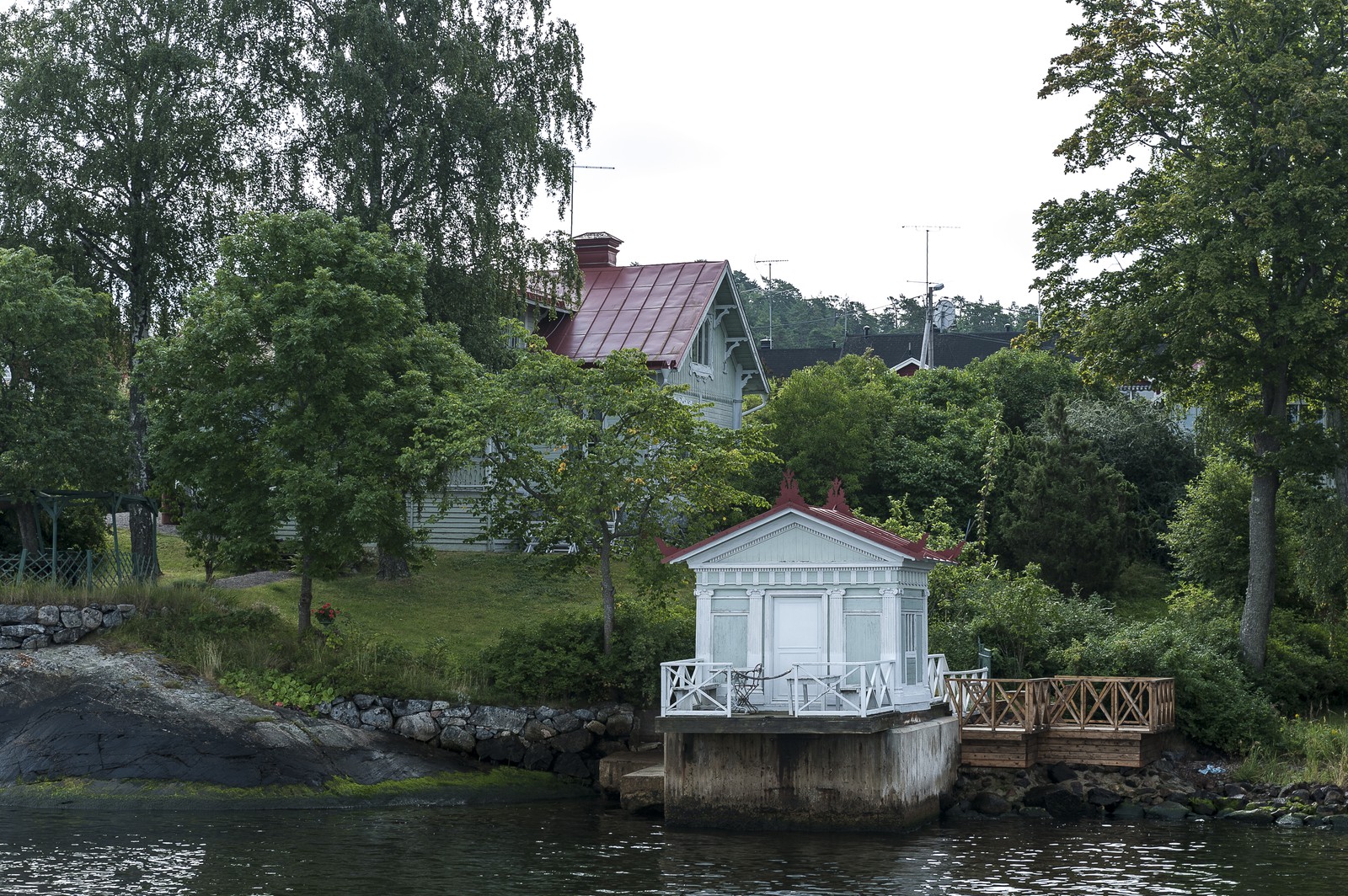 Maison au bord de l'eau