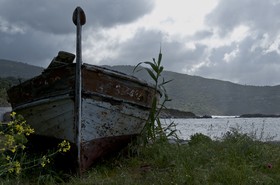 Barque abandonnée
