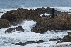 Pêcheur à la ligne