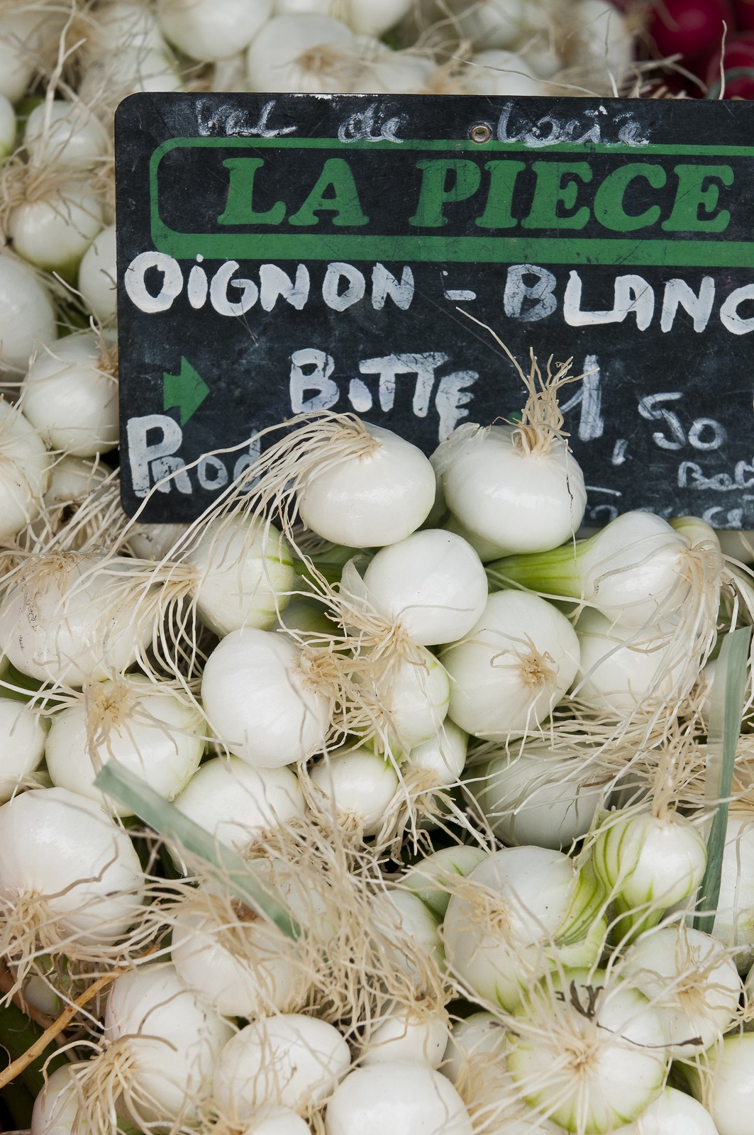 Légumes sur le marché