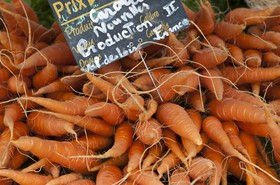 Légumes sur le marché
