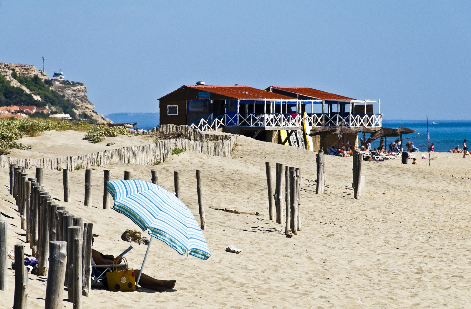 Plage à Port-Leucate