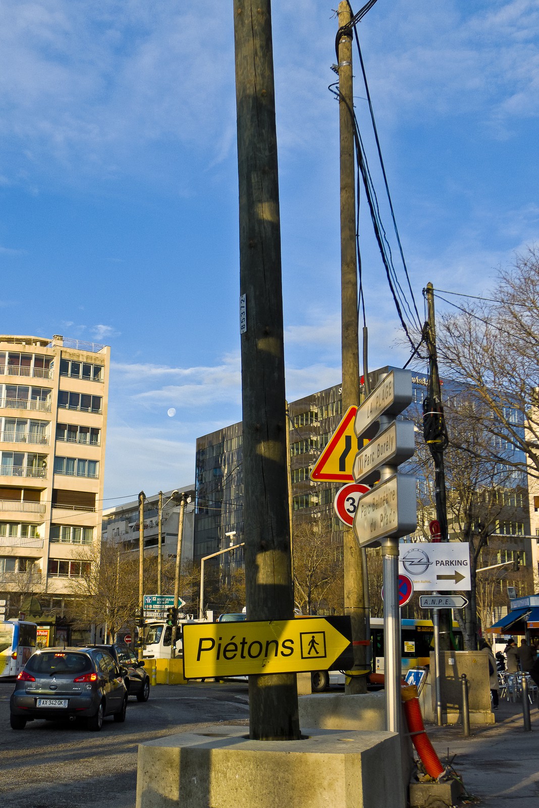 Chantier tunnel Prado sud