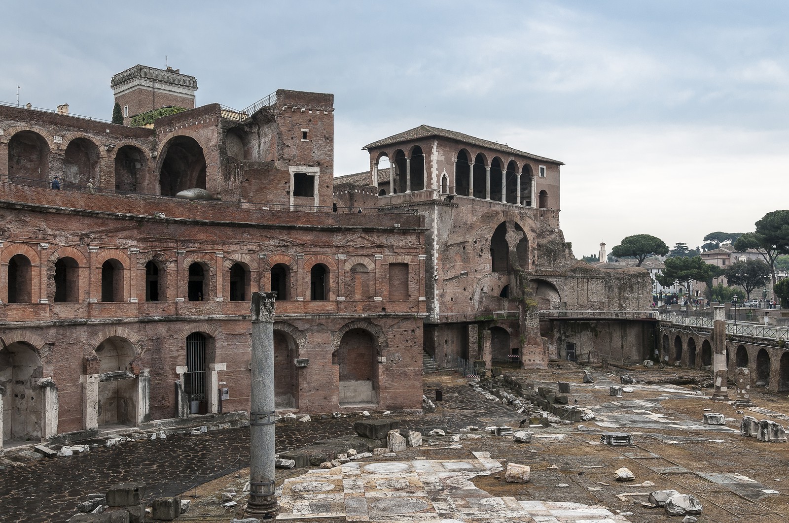 Les marchés de Trajan