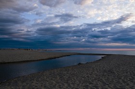 Embouchure de l'Agly