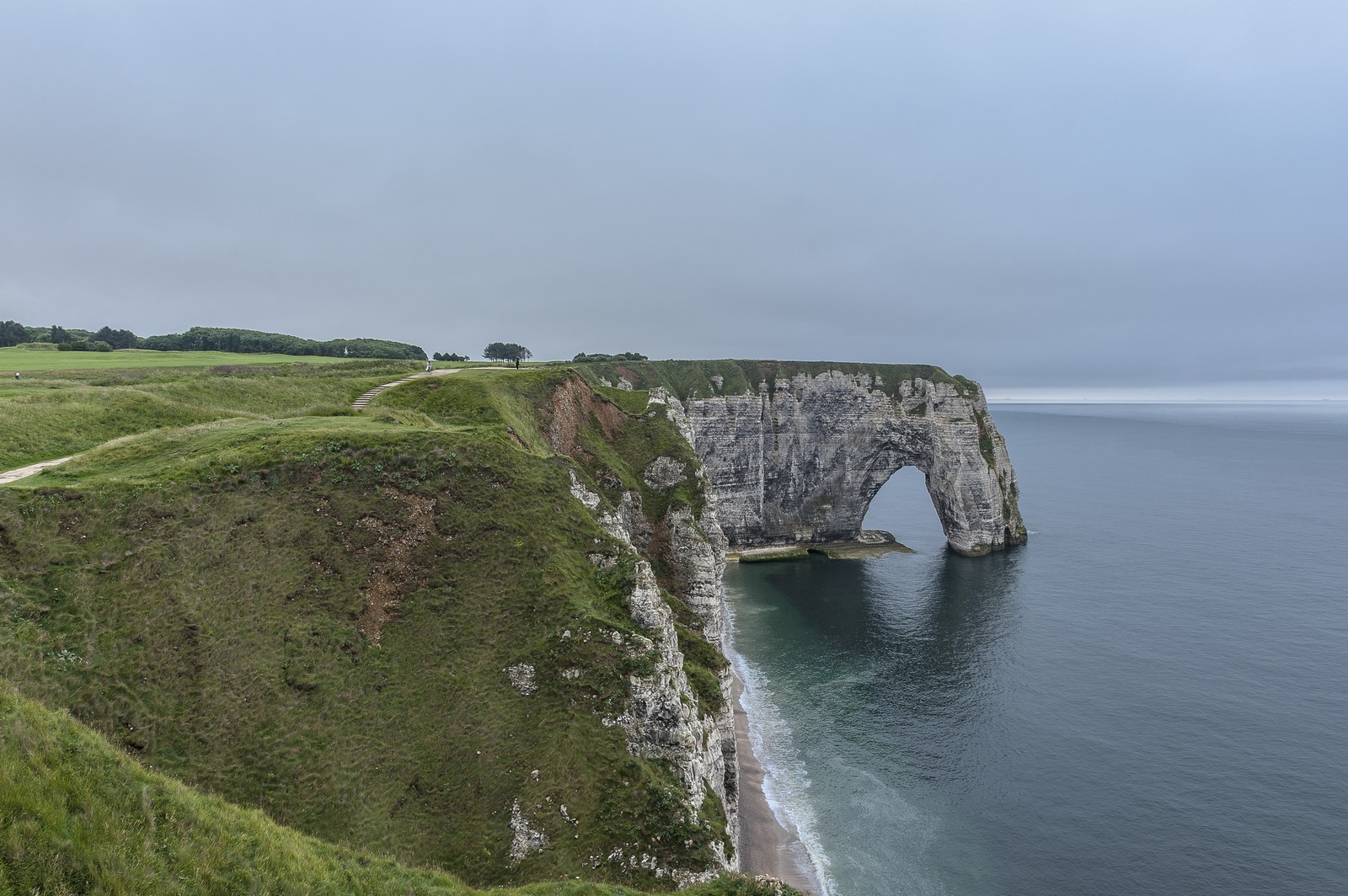 Les falaises d'Etretat