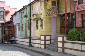 Les maisons colorées