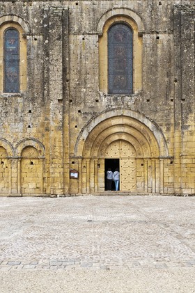 L'église de Cadouin