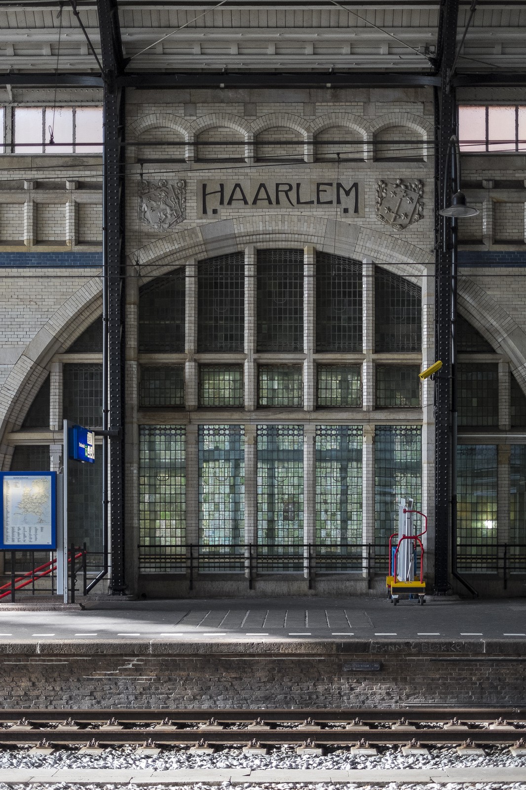 La gare de Haarlem