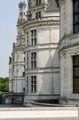Château de Chambord, façade Nord-Ouest