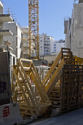 Chantier de la ZAC Saint-Charles