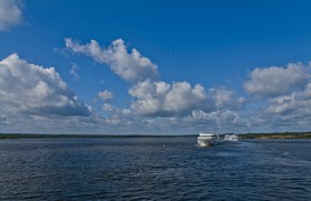 Navires sur la Cheksna