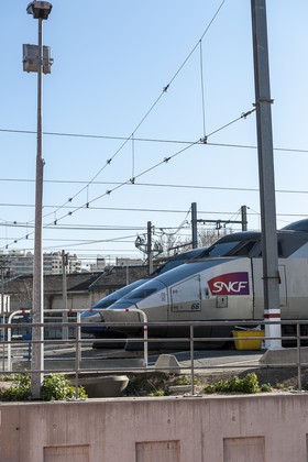 TGV à quai