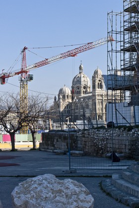 Chantier et cathédrale