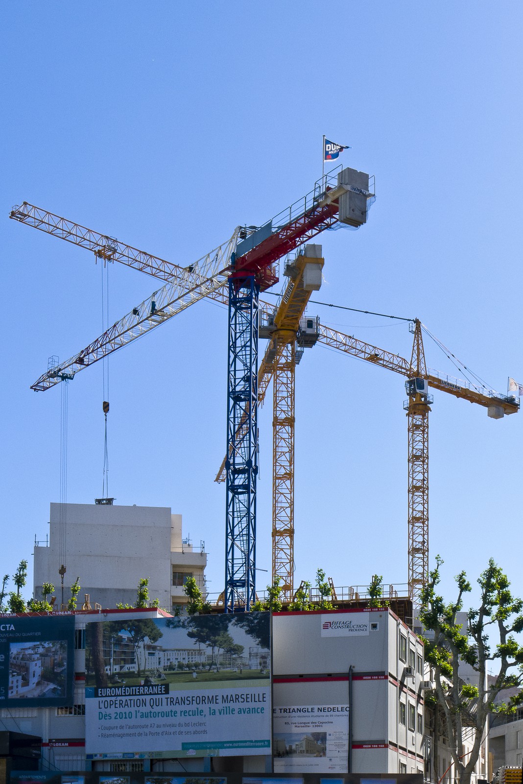 Chantier de la ZAC Saint-Charles