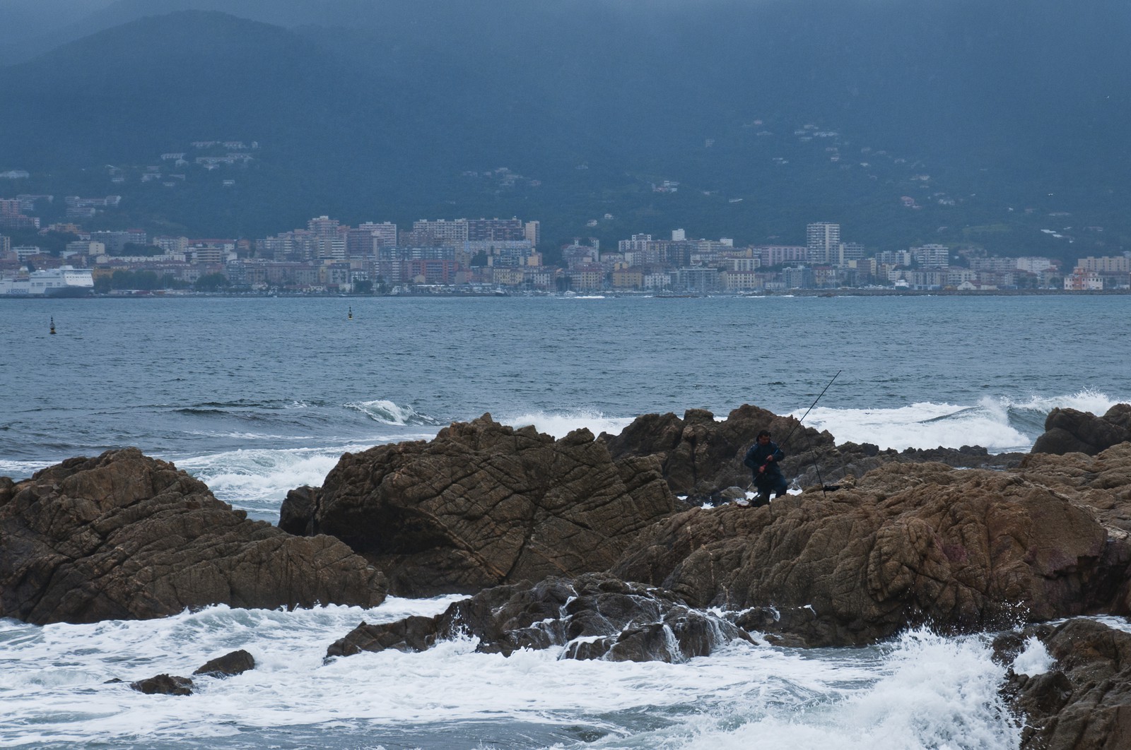 Pêcheur à la ligne