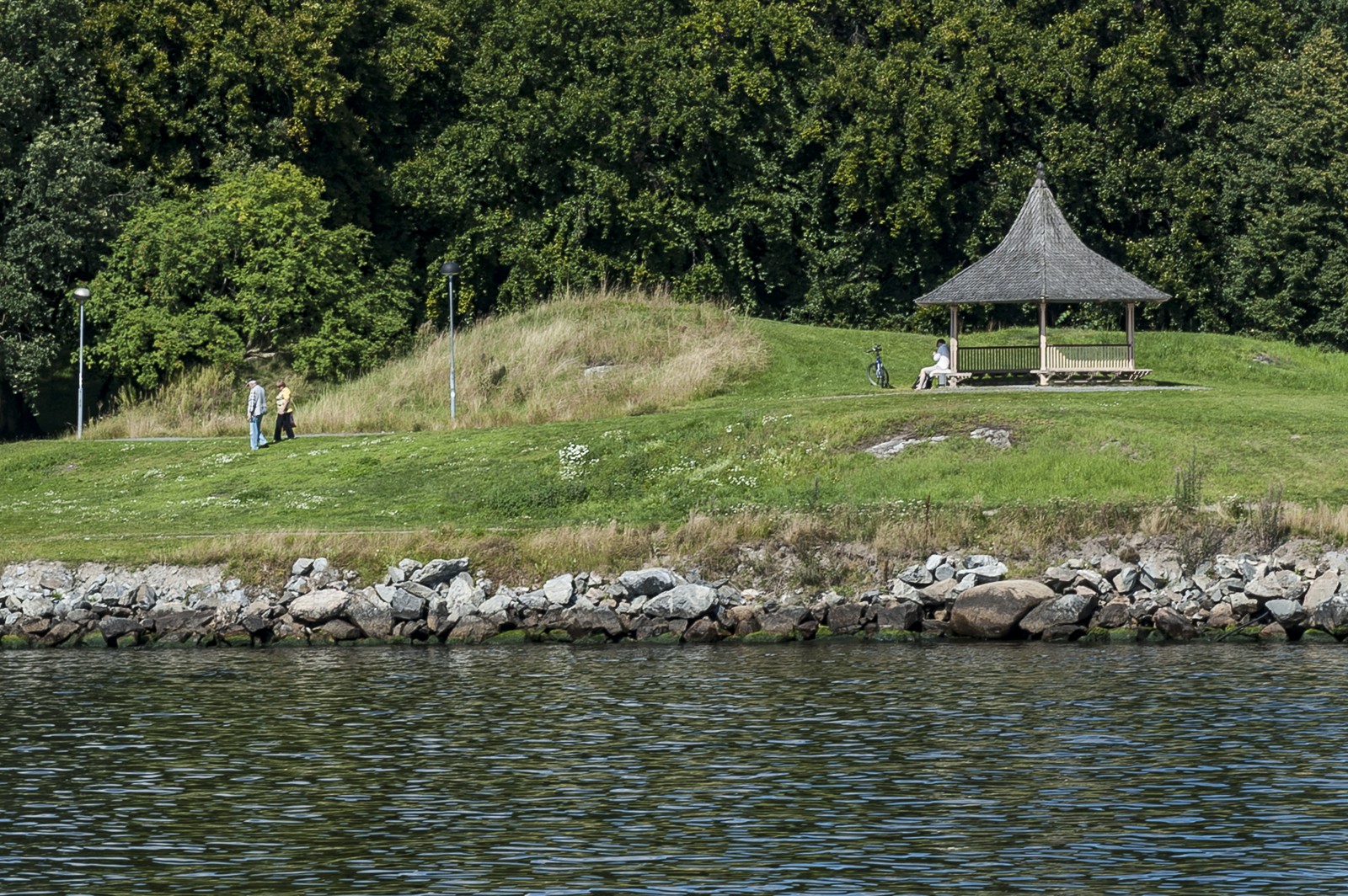 Parc sur les rives de l'archipel
