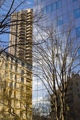 Reflet dans une façade