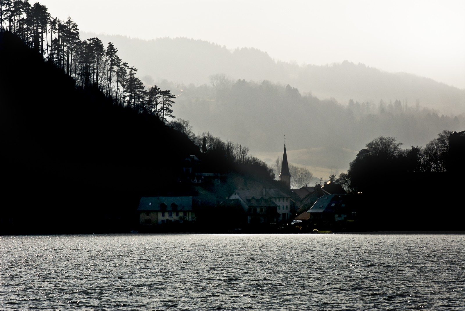 Le village de Duingt