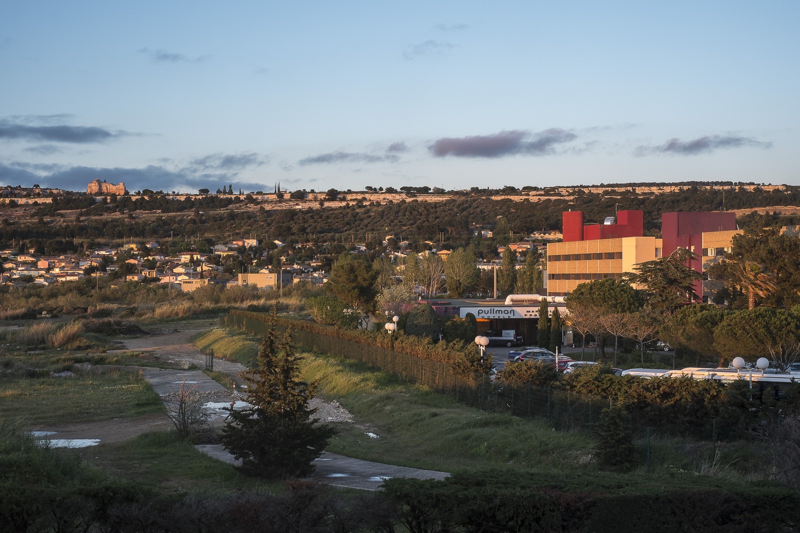Coucher de soleil sur Vitrolles