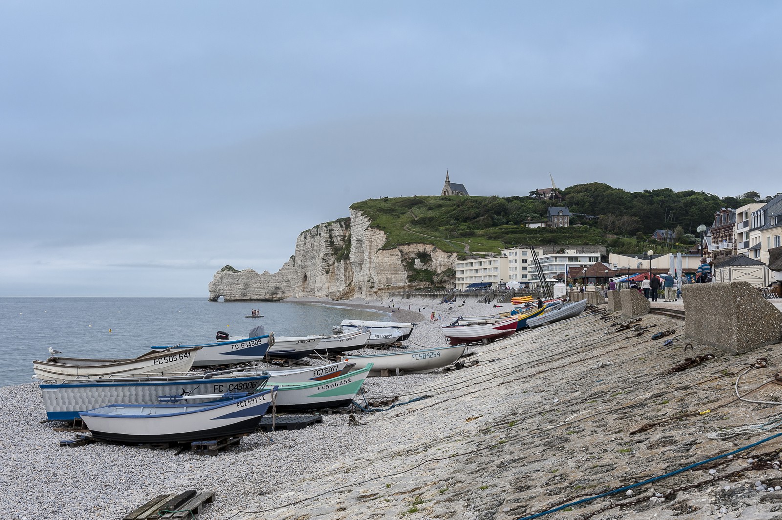 Les falaises d'Etretat