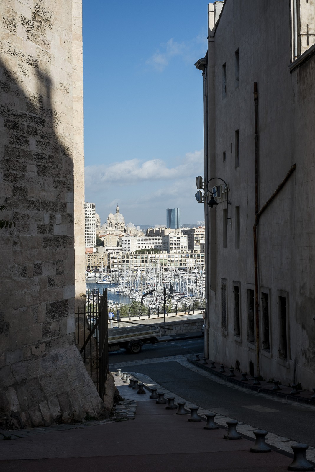 Vue sur le Vieux-Port