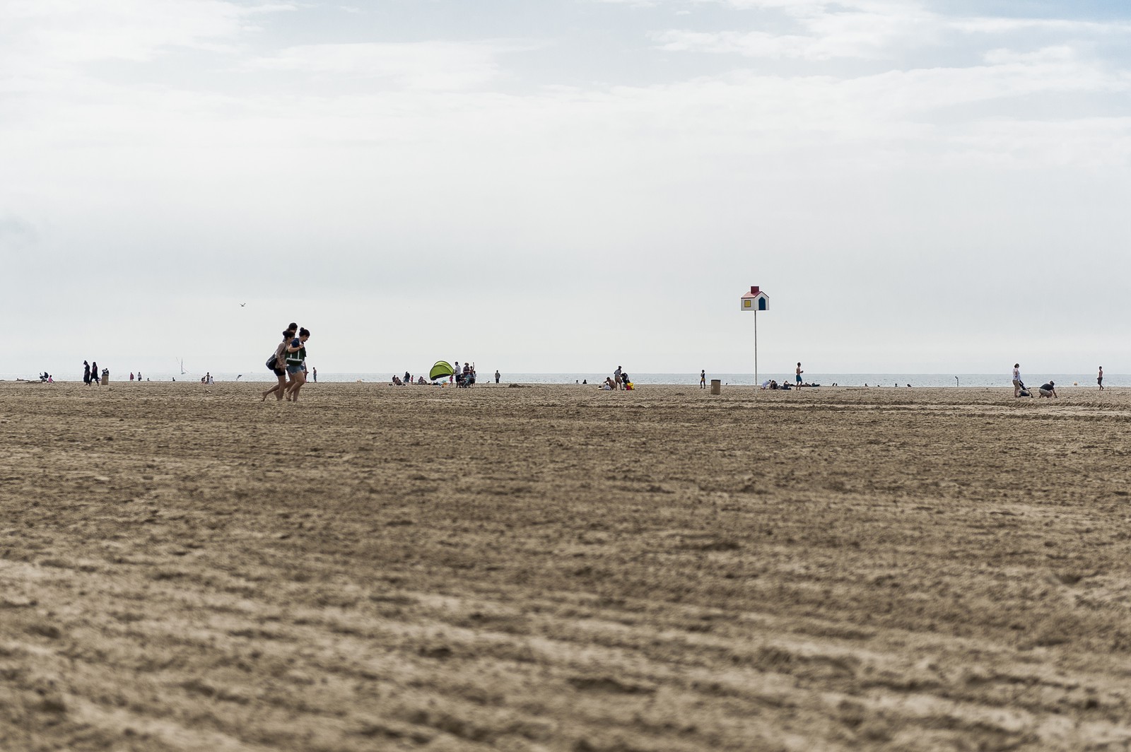 La plage de Deauviile