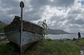 Barque abandonnée
