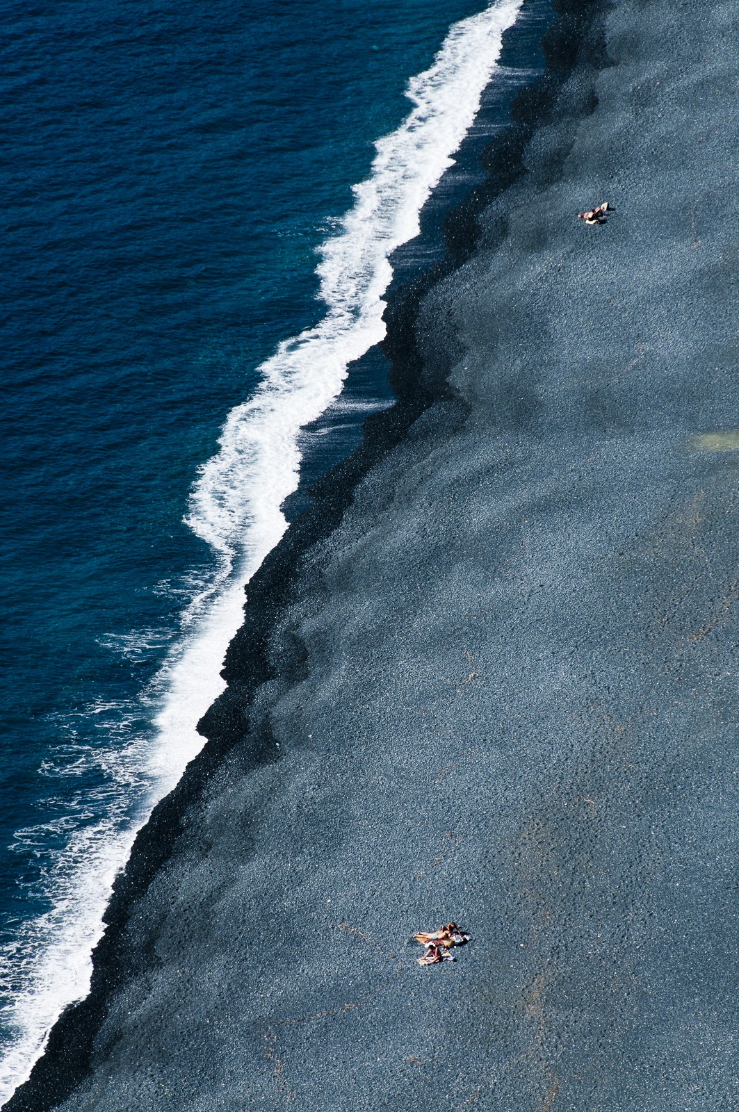 Plage noire de Nonza