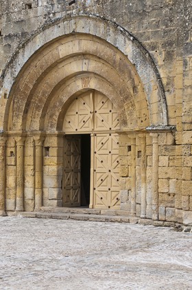 L'église de Cadouin
