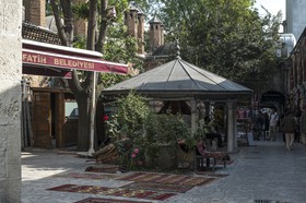 La fontaine dans la cour