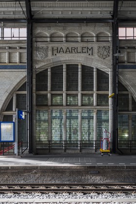 La gare de Haarlem