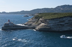 Entrée du goulet de Bonifacio